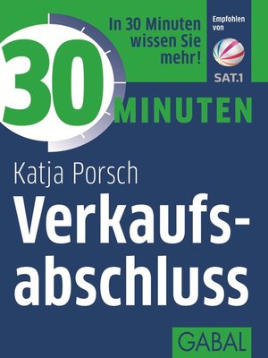 cover image of 30 Minuten Verkaufsabschluss